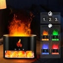 HUMIDIFIER AROMA DIFFUSER NIGHT LIGHT LED BLACK MONTESSA Batteries included no
