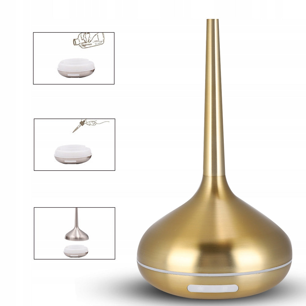 HUMIDIFIER AROMATHERAPY DIFFUSER 7 COLORS LED NIGHT LIGHT 120ML Model 1412