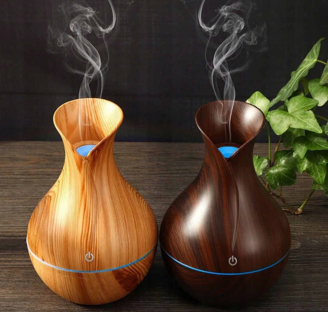 HUMIDIFIER AROMATHERAPY OIL DIFFUSER LED EVAPORATIVE LIGHT Brand Ruhhy