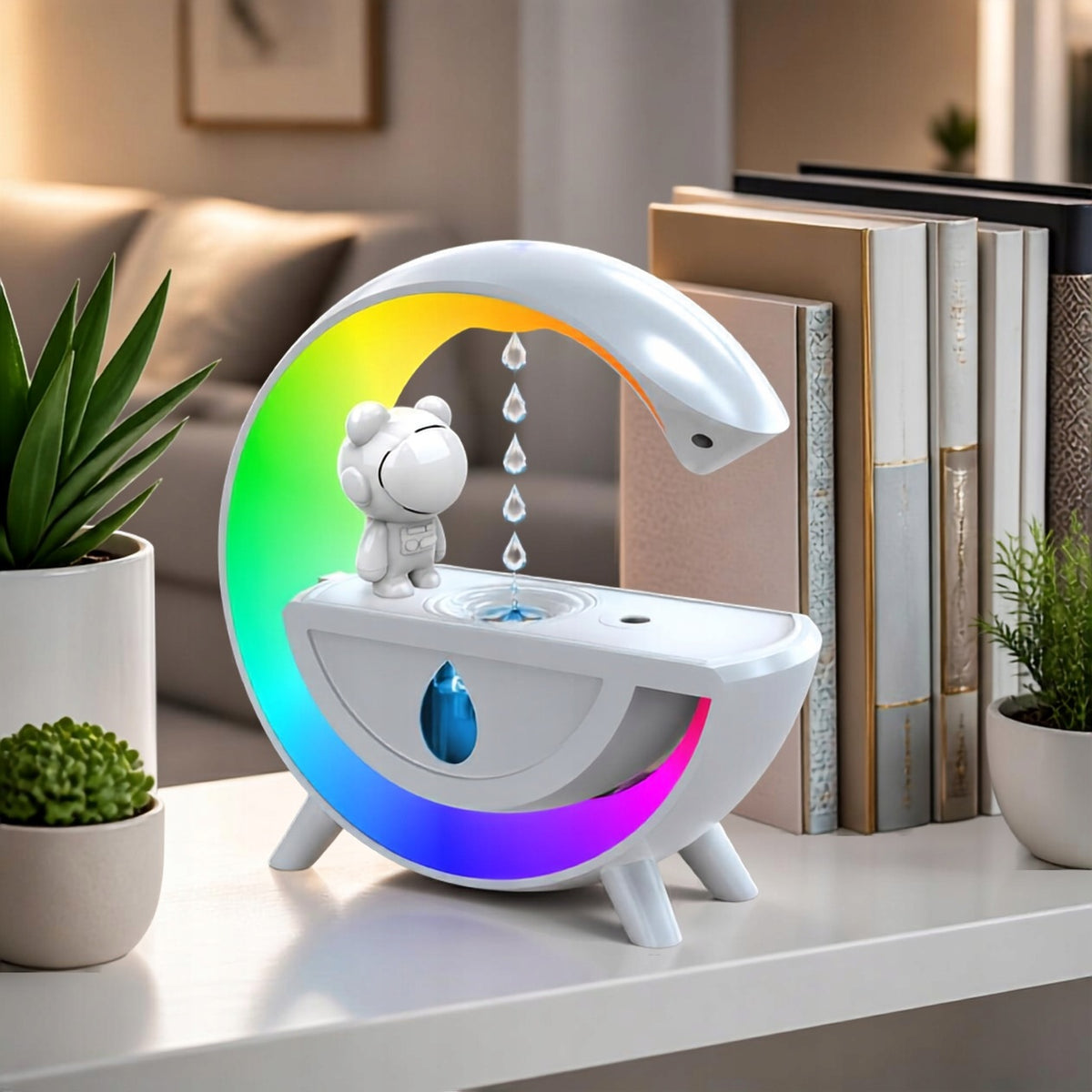 HUMIDIFIER ASTRONAUT SPEAKER LAMP 3IN1 LED MONTESSA BLUETOOTH Brand Montessa