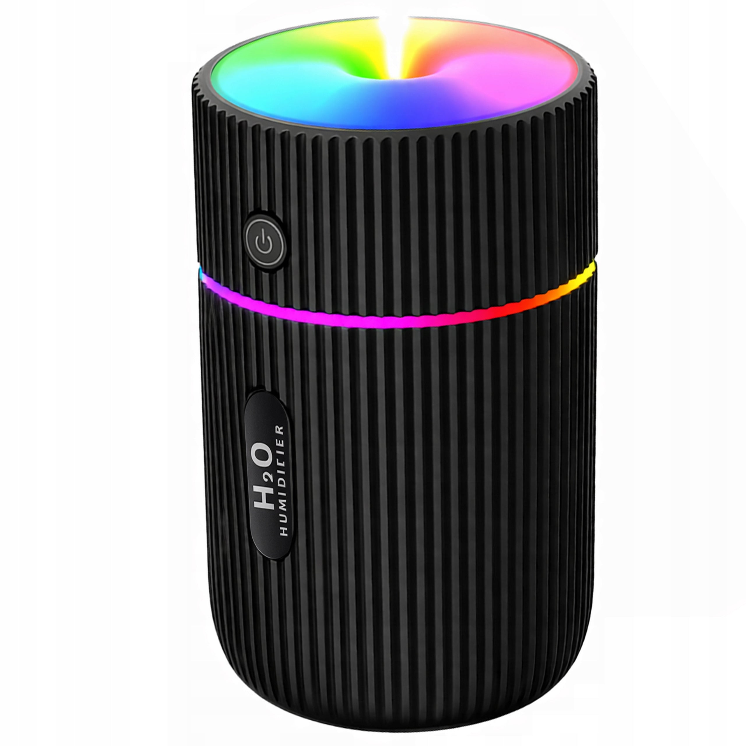 HUMIDIFIER CAR FRAGRANCE DIFFUSER USB NIGHT LIGHT RGB Dominant color black
