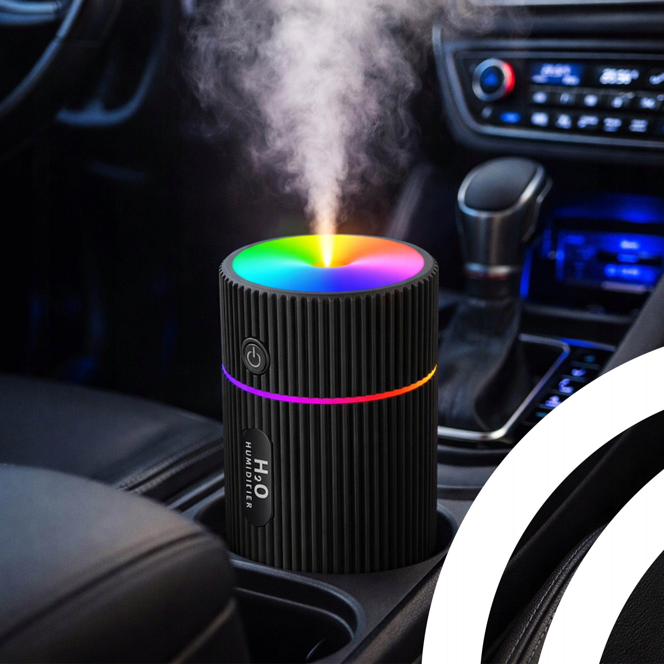HUMIDIFIER CAR FRAGRANCE DIFFUSER USB NIGHT LIGHT RGB Type aromatizer