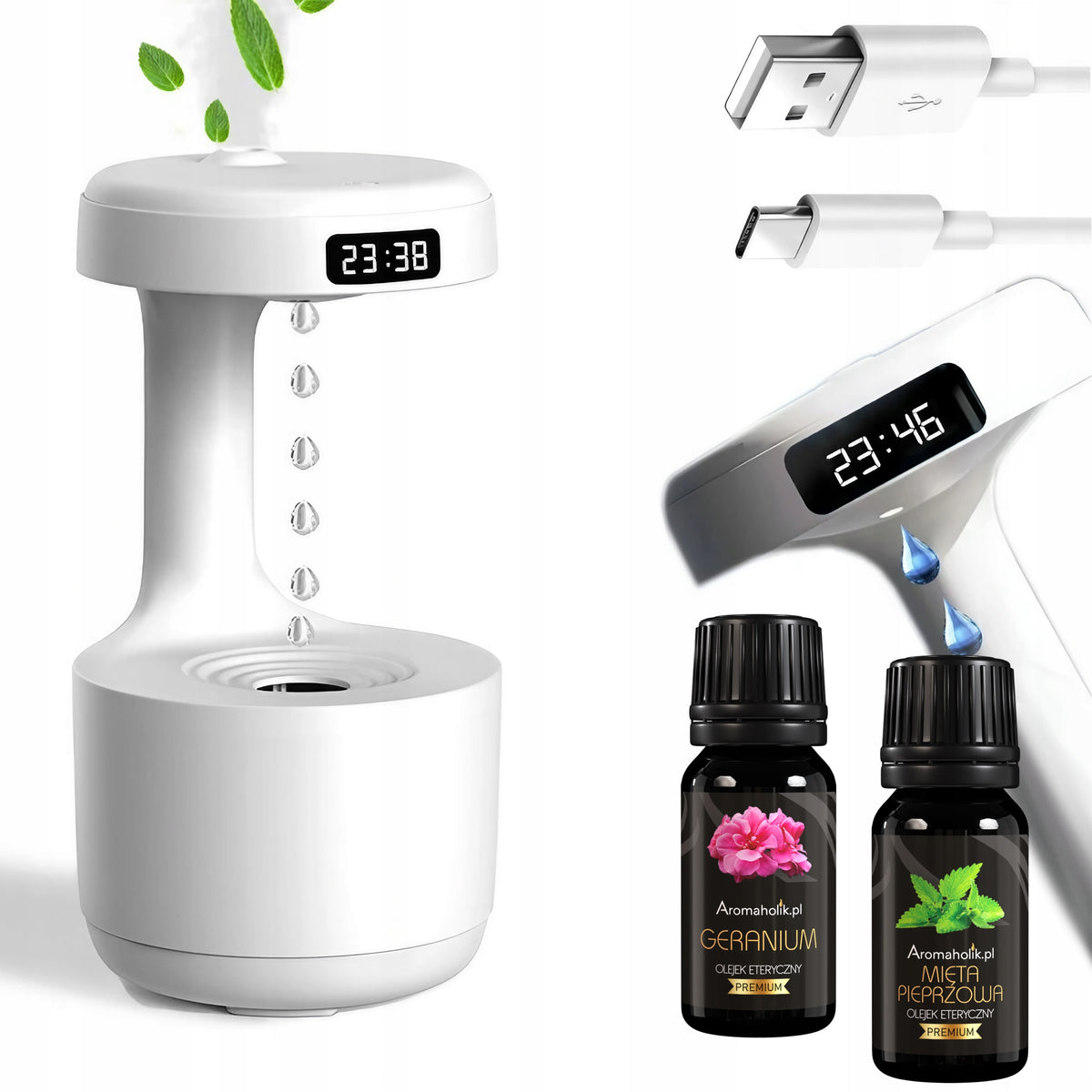 HUMIDIFIER ENTRUSTS ULTRASONIC - ANTIGRAVITY EFFECT + FREEBIE
