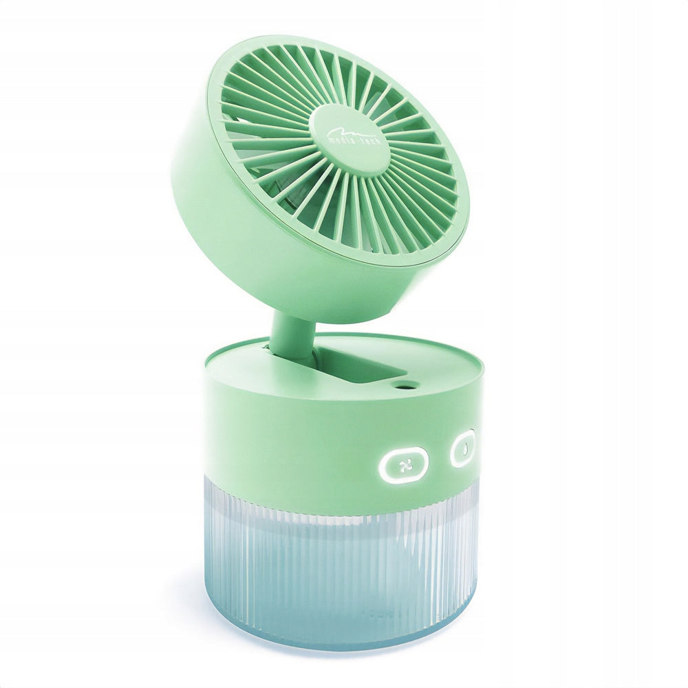 HUMIDIFIER FAN PORTABLE COMPACT ILLUMINATED GREEN Manufacturer code 206362674