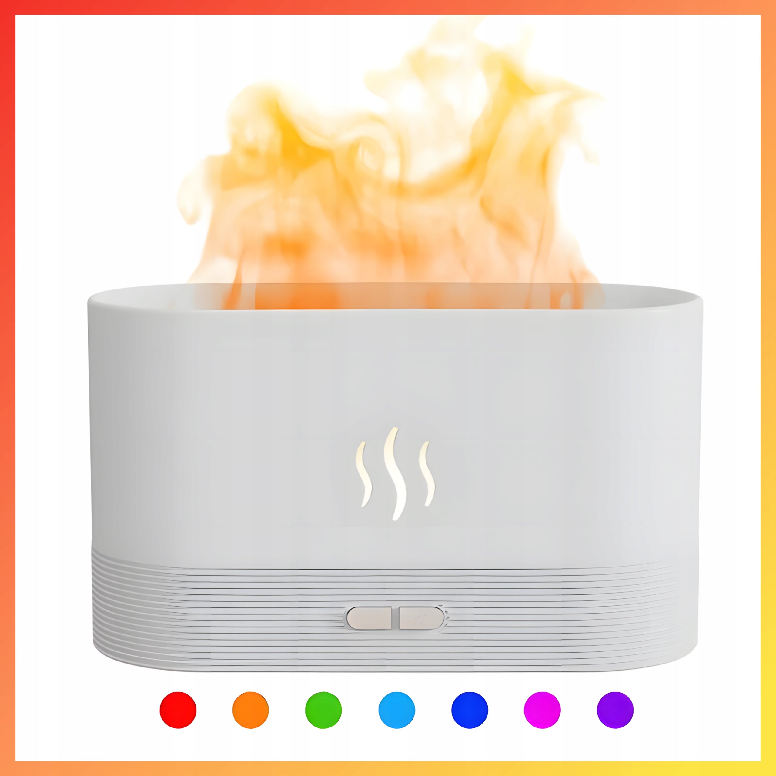 HUMIDIFIER FRAGRANCE LED OIL DIFFUSER AROMATHERAPY LED 200ML Packaging status original