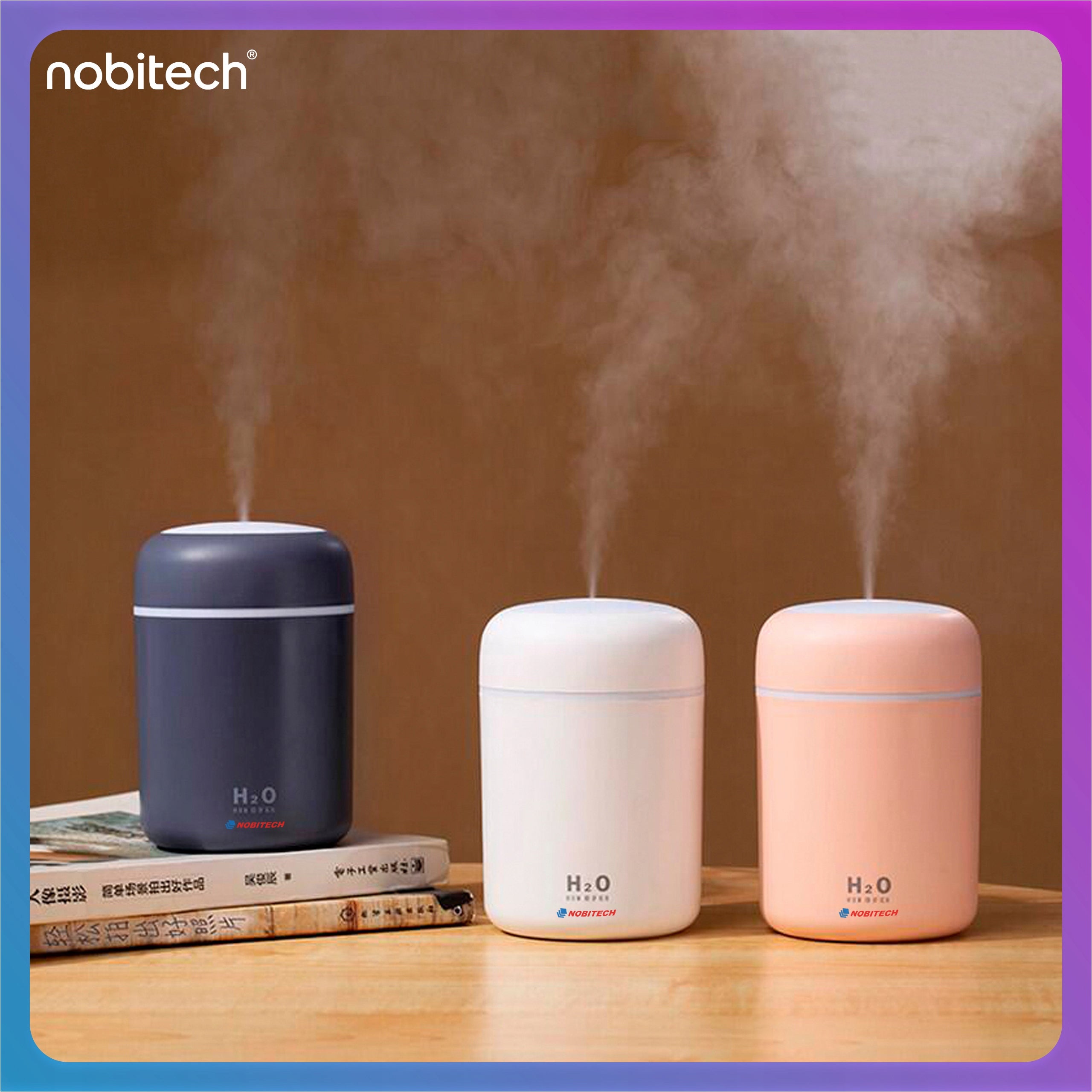 HUMIDIFIER MINI NIGHT LIGHT ULTRASONIC DIFFUSER SMALL + CABLE Dominant color pink