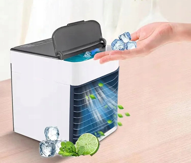 HUMIDIFIER PORTABLE AIR CONDITIONER 3IN1 3WATT USB LED Model KLIMATOR DO DOMU WENTYLATOR 3W1 5906112680640