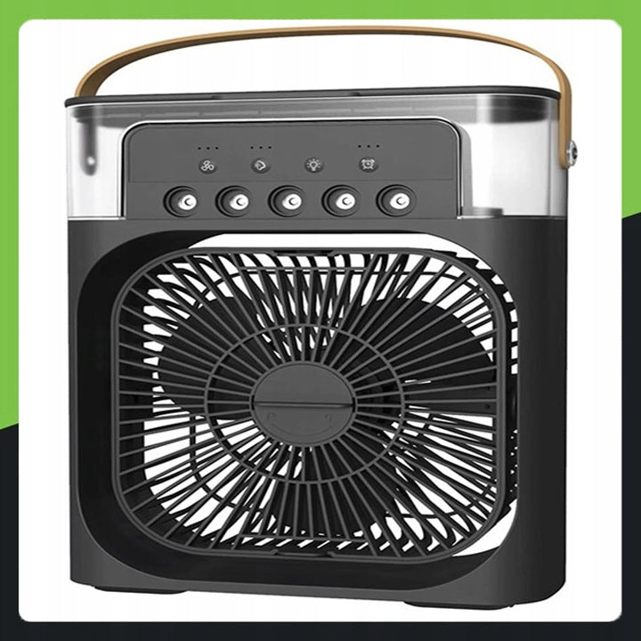 HUMIDIFIER PORTABLE AIR CONDITIONER 3in1 FAN USB WATER WINDMILL LED Power supply USB