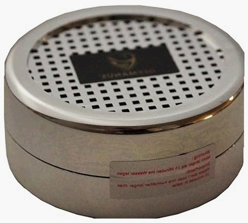 HUMIDIFIER ROUND SILVER ACCESSORIES CIGAR Acrylic for Home