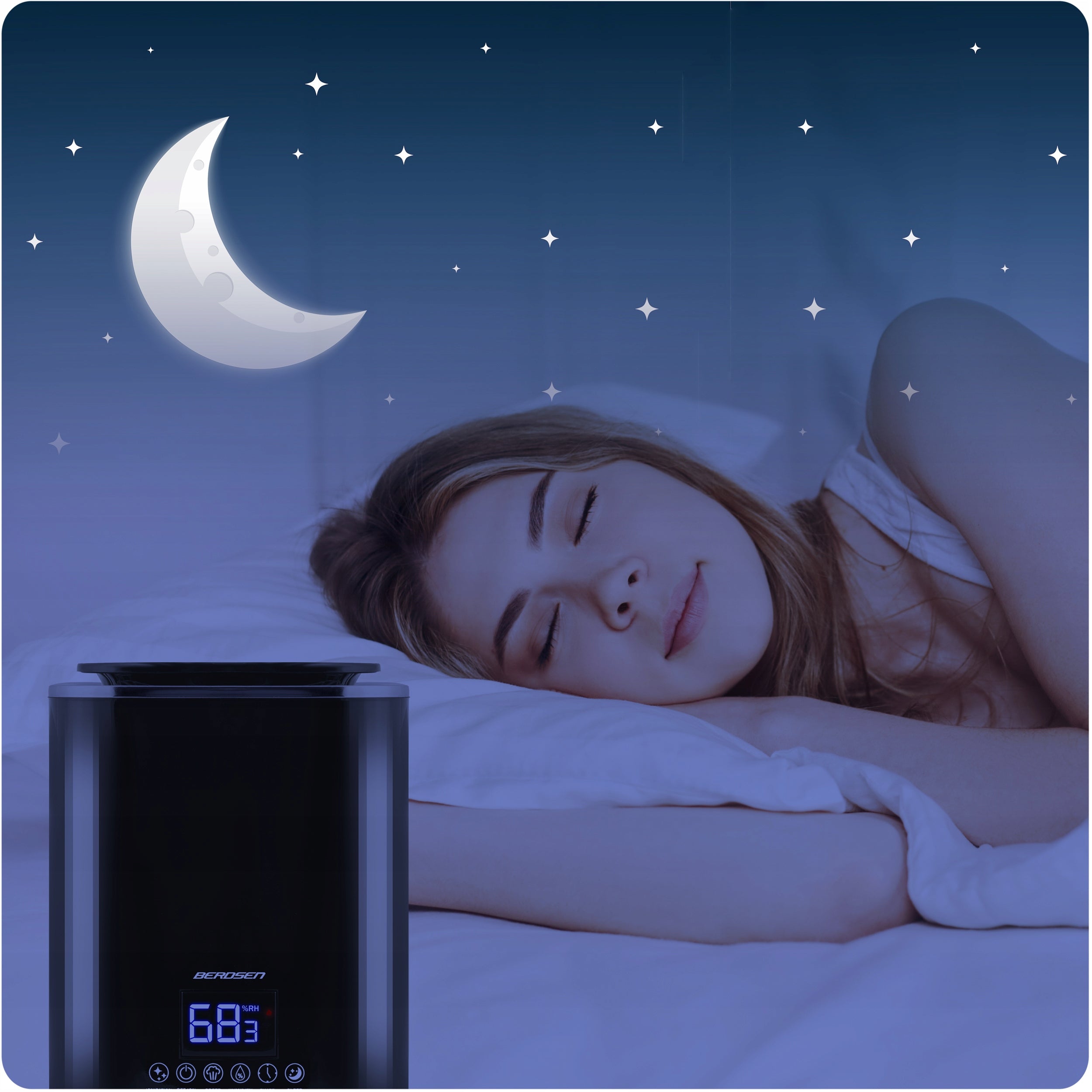 HUMIDIFIER ULTRASONIC IONIZER AROMATHERAPY PILOT Type ultrasonic humidifier