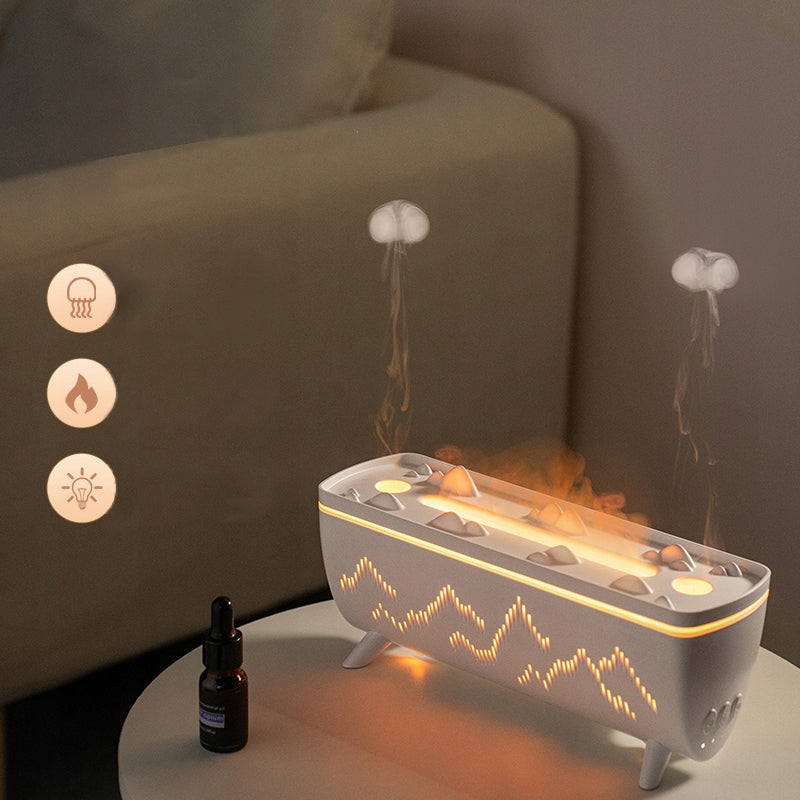 HUMIDIFIER ULTRASONIC IONIZER AROMATHERAPY REMOTE CONTROL TWO MODES Manufacturer code DYHMWXXJ