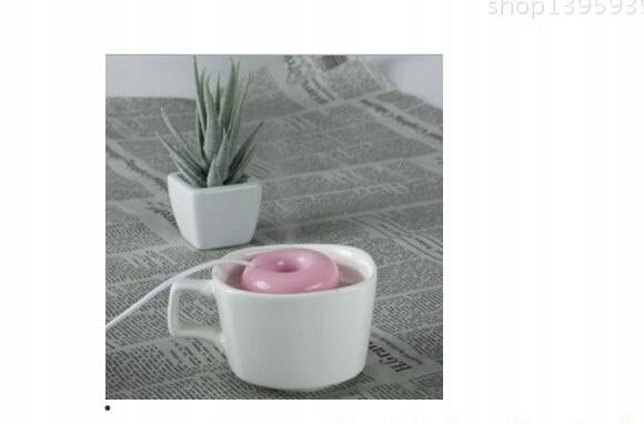 HUMIDIFIER USB DONUT DC 5V 500MA WHITE 51X51X20MM Medical device no