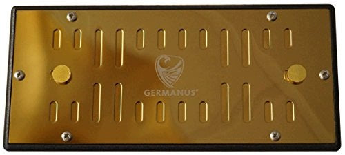 HUMIDOR GOLD FOR CIGARS CRYSTALS METAL MAGNET HOLDER Brand no brand