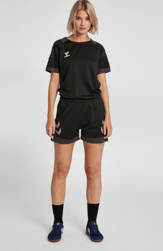 Sportiniai marškinėliai moterims Poly Jersey, mėlyni