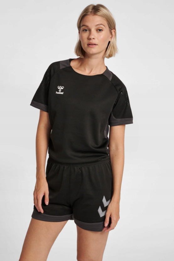 Sportiniai marškinėliai moterims Poly Jersey, mėlyni
