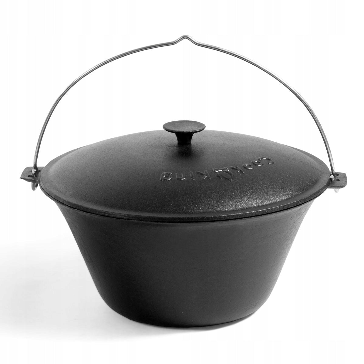 HUNGARIAN CAST IRON CAULDIN 8L, CAMPFIRE POT