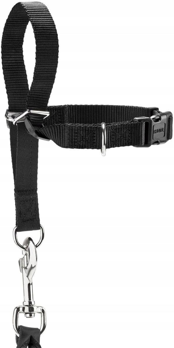 HUNTER Follow Me Nylon Dog Harness Black Adjustable M Manufacturer code 35922