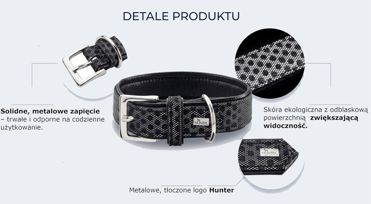 HUNTER Reflective collar Hella Reflect 24 - 30 cm Manufacturer code 65361