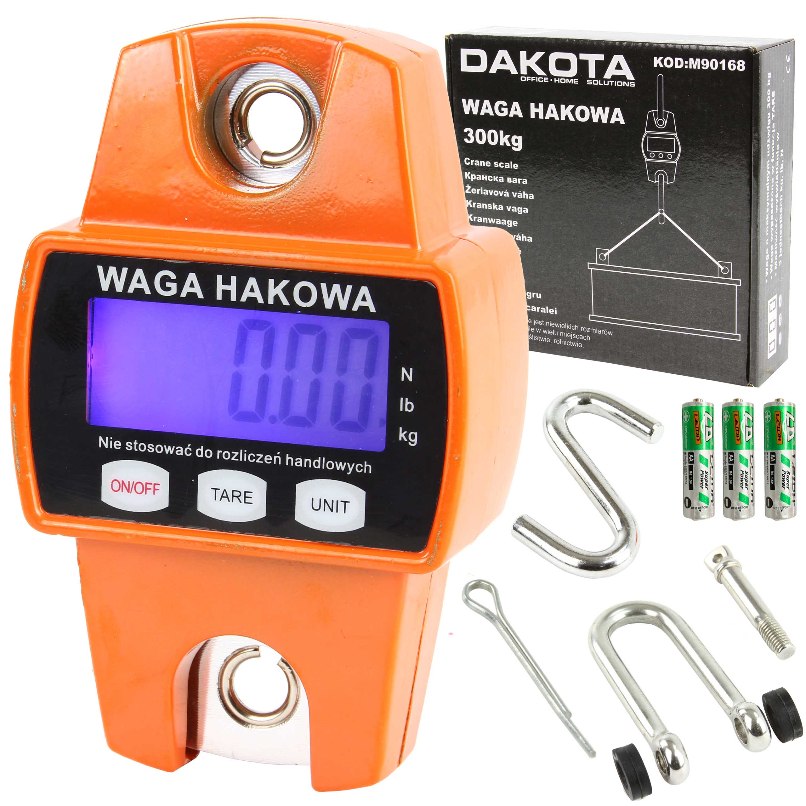 HUNTING HOOK SCALE SUSPENDED 300KG INDUSTRIAL ACCURATE