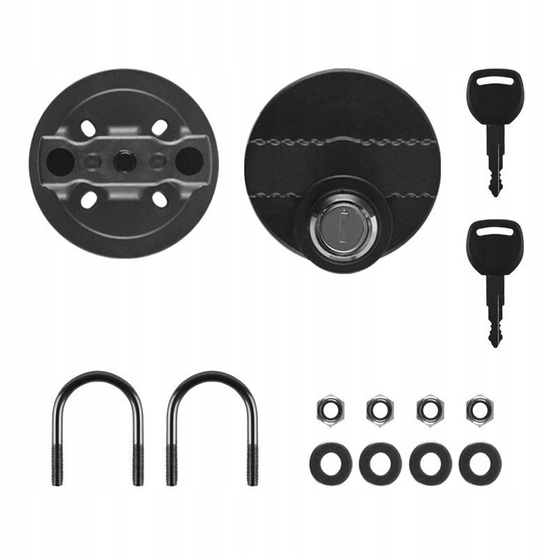 HUSAR WINCH Canister Mounting Kit 5L Vehicle Mount Holder ATEST