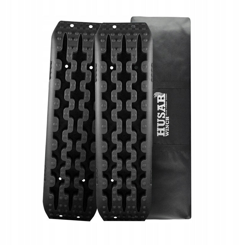 HUSAR WINCH SAND TROPS in heavy terrain OFF ROAD 4x4 10t + BAG black