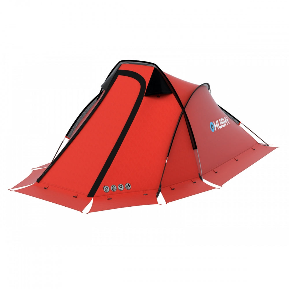 HUSKY ORIGINAL EXTREME FLAME 1 seater expedition tent red