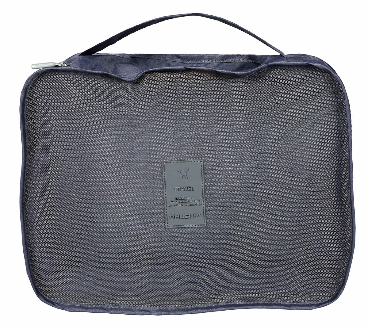 HUSKY TRAVEL Travel set ORGANIZER 4 pcs. grey Color gray