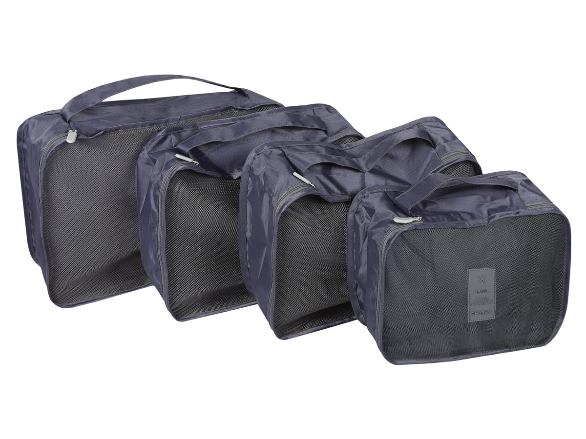 HUSKY TRAVEL Travel set ORGANIZER 4 pcs. grey