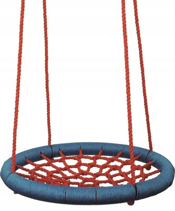 Schaukel „Storchennest“, 85 cm, blau/rot 