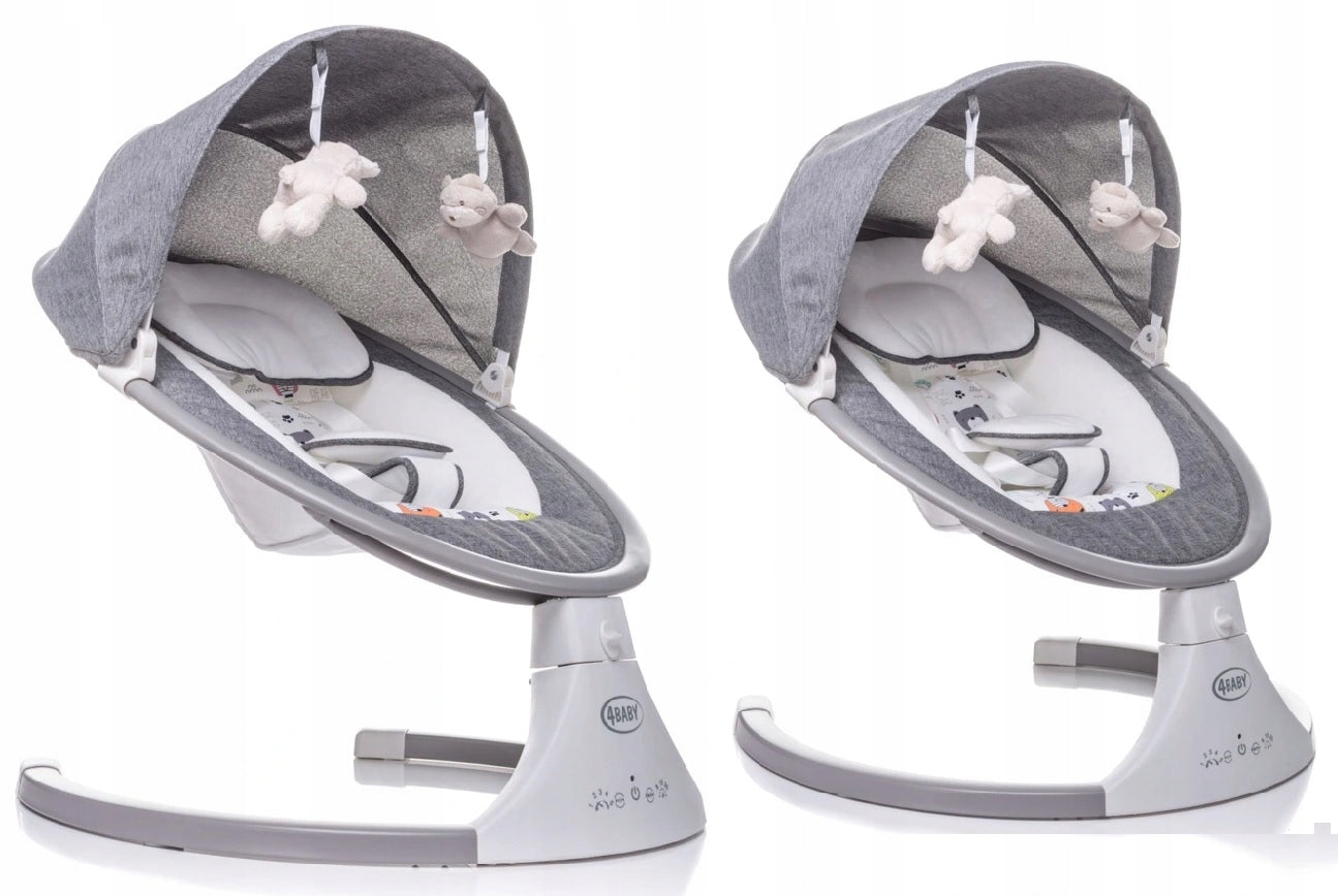 Elektrische Schaukel 4baby Rock'n Relax, grau 