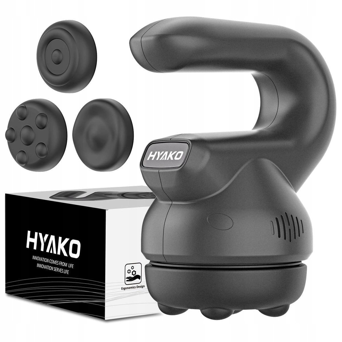 HYAKO F2 Massager Gun Mini Adjustable Multi-Speed For Body and Muscle
