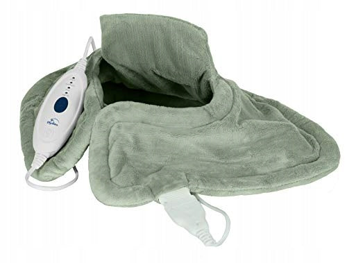 HYDAS Electric Neck Heating Pillow Back Arms Green