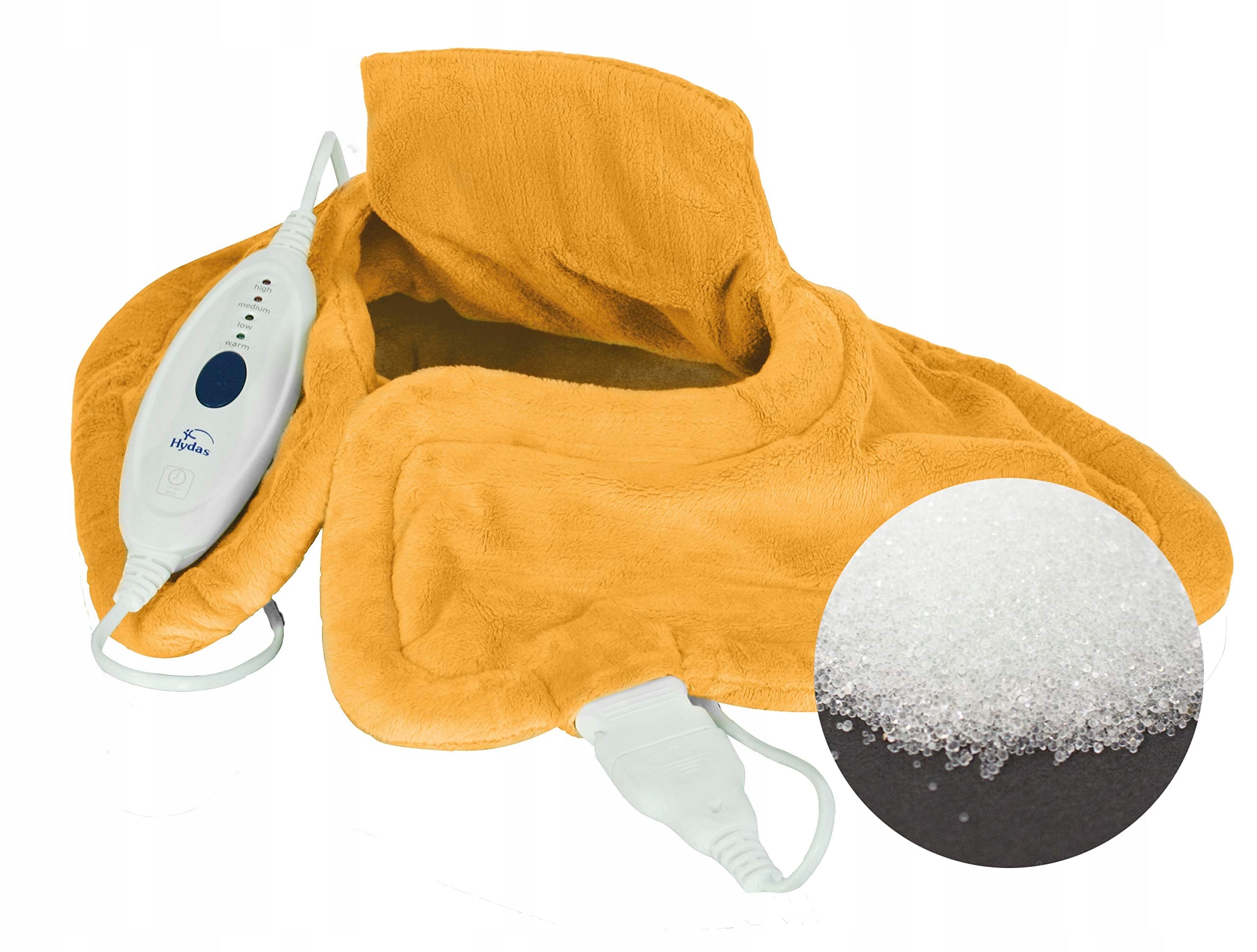 HYDAS Heating Pillow With Innovative Filling Yellow