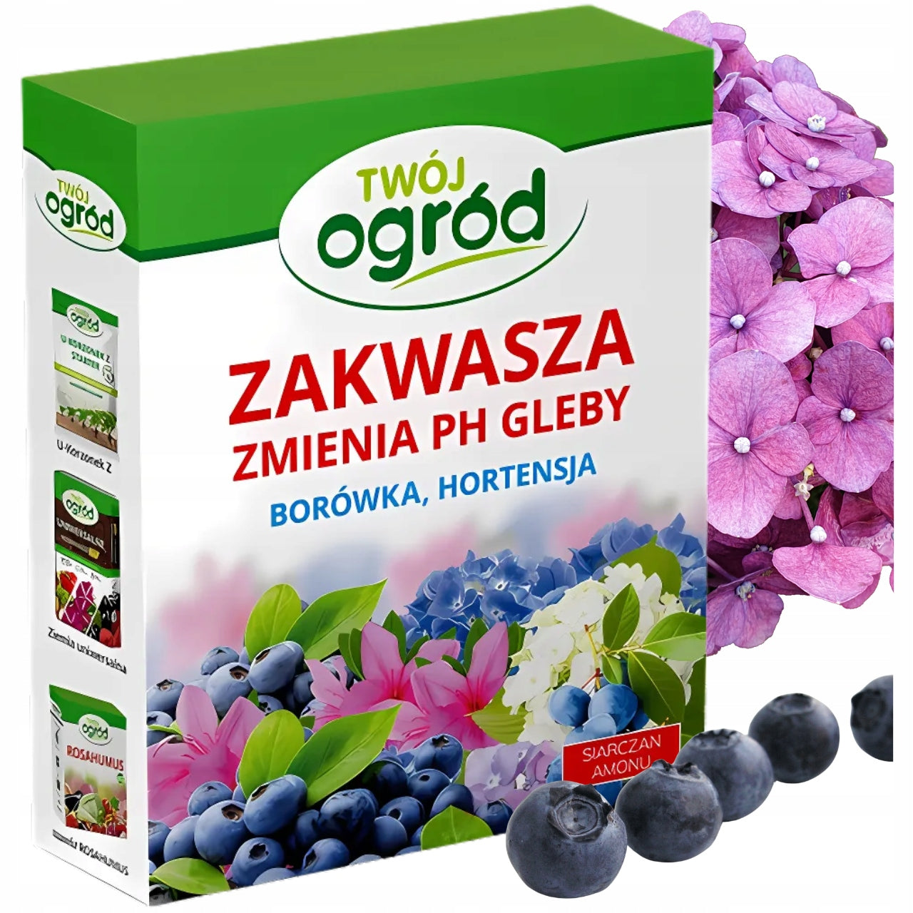 HYDRANGEA FERTILIZER 1kg FOR ACID-LOVING BLUEBERRIES AMMONIUM SULFATE ACIDIFYING