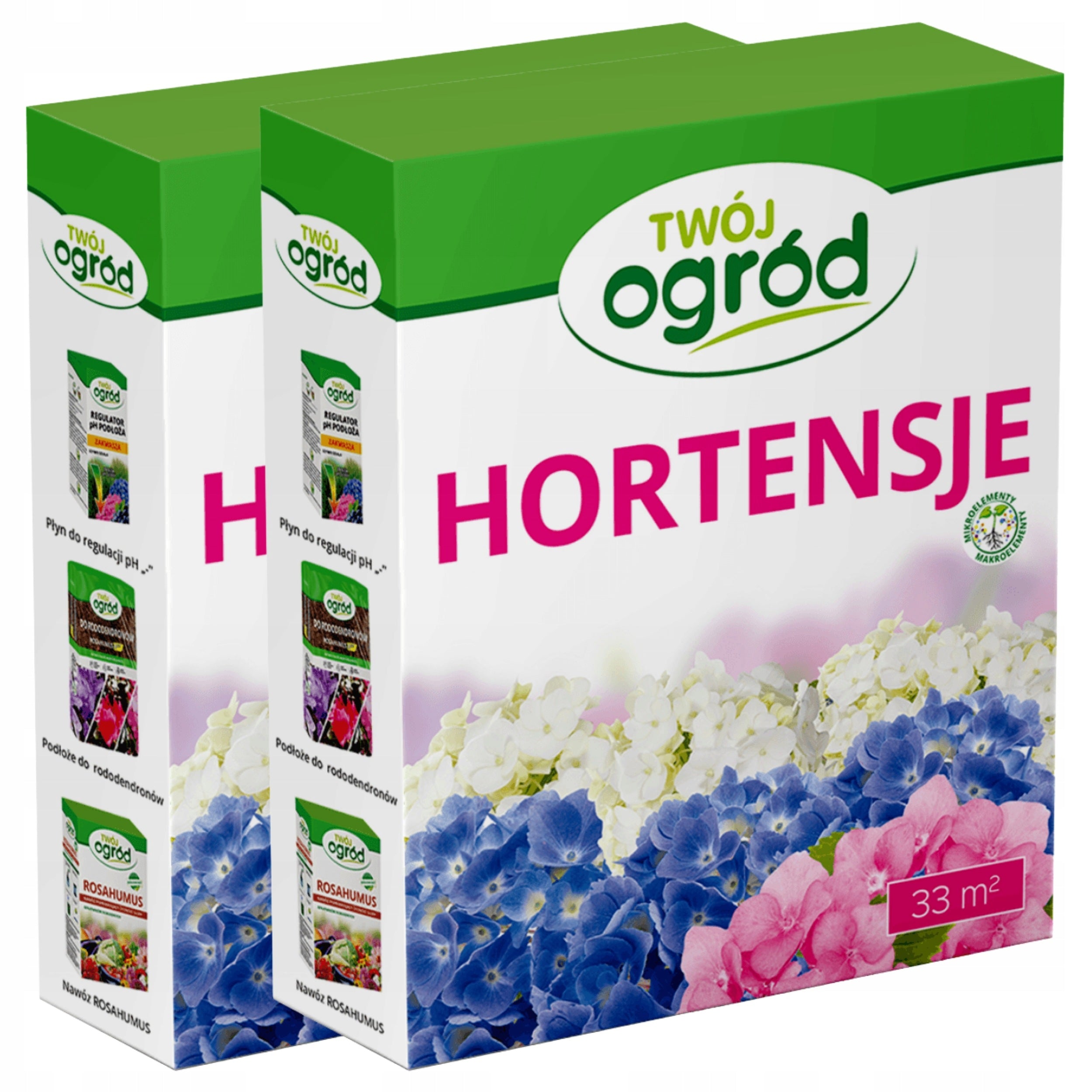 HYDRANGEA FERTILIZER 2KG for flowers granular long-acting 2x1kg