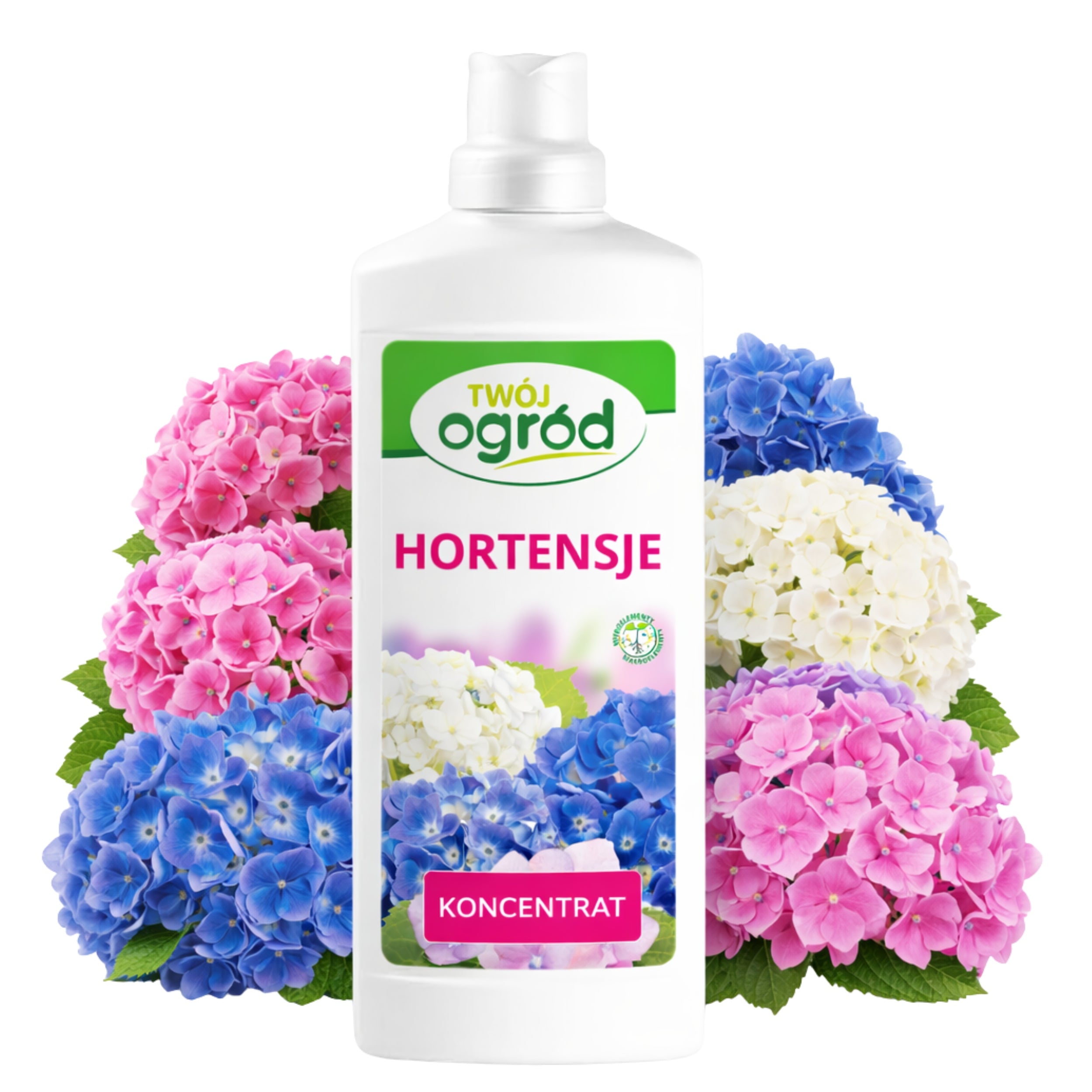 HYDRANGEA FERTILIZER 900 ML LIQUID CONCENTRATE COLORFUL FLOWERS UP TO 180L FERTILIZER
