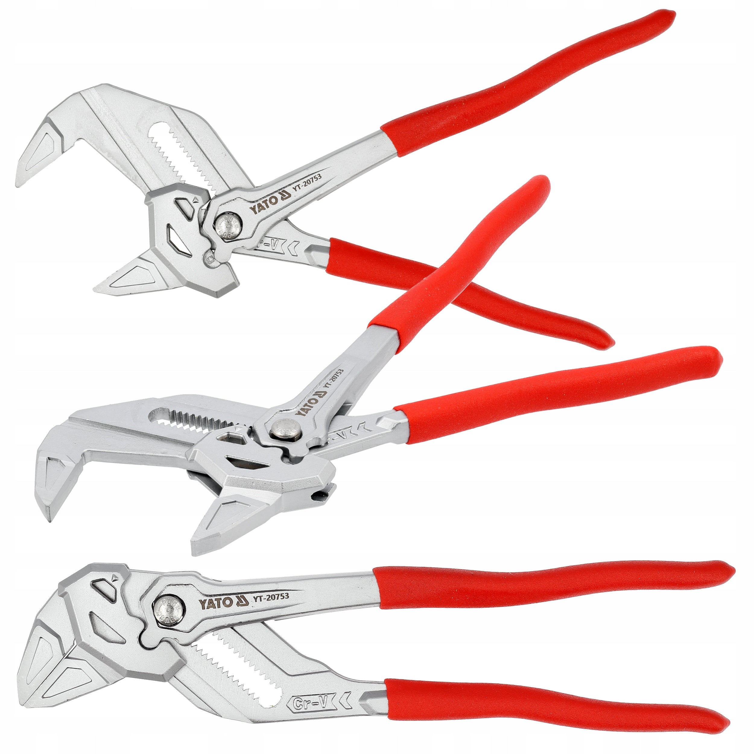 HYDRAULIC ADJUSTABLE PIPE PLIERS 250 mm YATO FOR FITTING NUTS