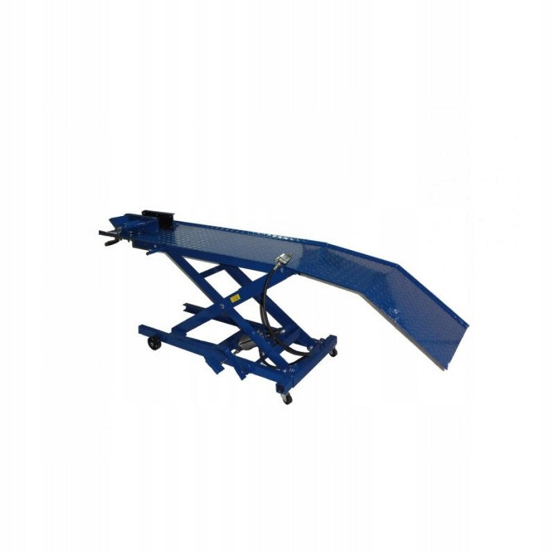 HYDRAULIC AND PNEUMATIC PLATFORM SCISSORS LIFT FOR MOTORCYCLES 0.36 T Manufacturer code T61004A