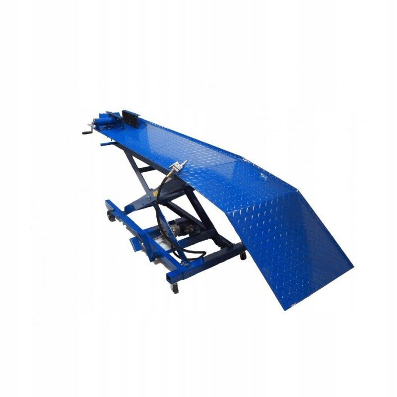 HYDRAULIC AND PNEUMATIC PLATFORM SCISSORS LIFT FOR MOTORCYCLES 0.36 T