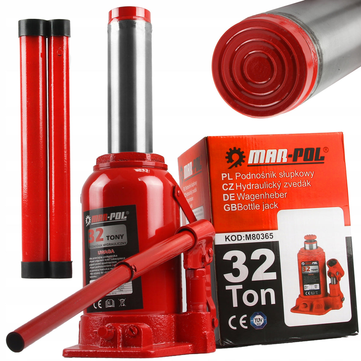 HYDRAULIC BAR LIFT 32T CAR JACK 255-430mm MAR-POL