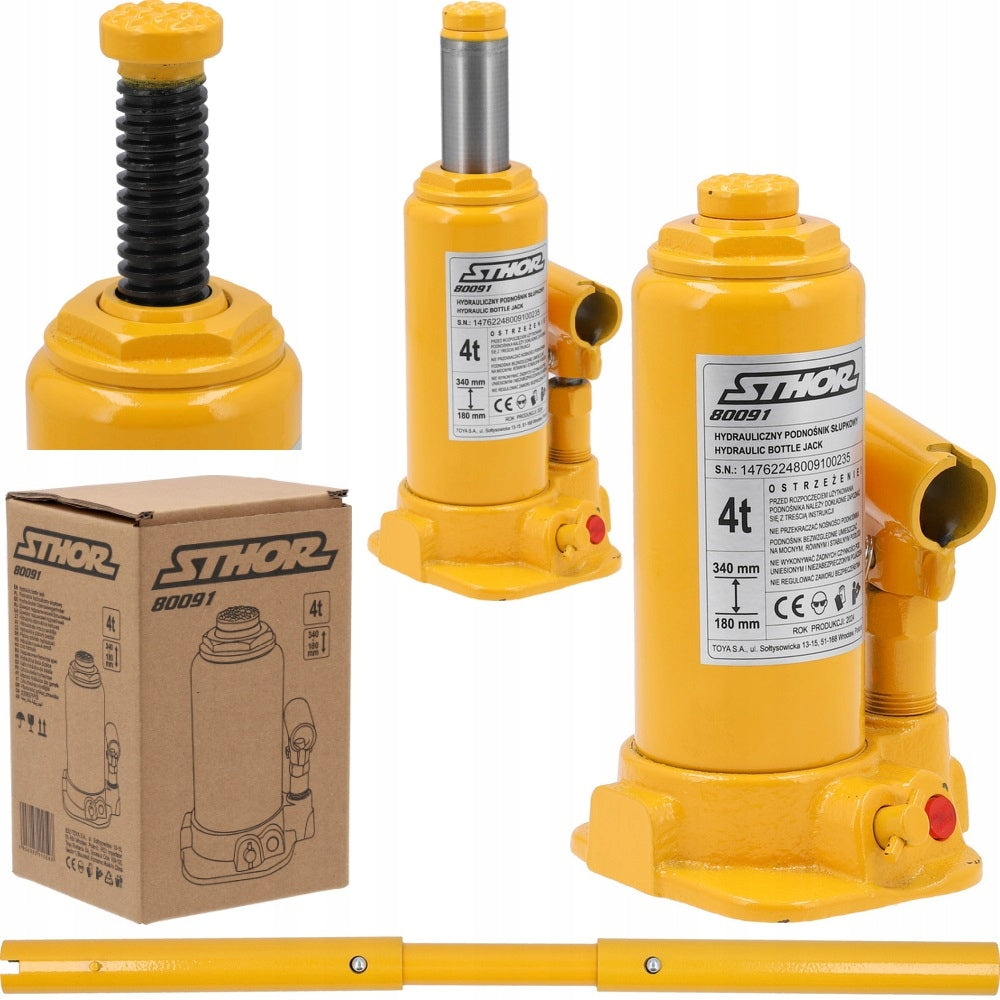 HYDRAULIC BOLLARD JACK CAR JACK 4 TONS 80091
