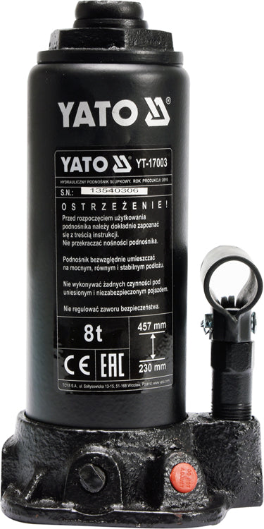 HYDRAULIC BOLLARD LIFT 8T YT-17003 YATO