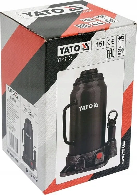HYDRAULIC BOLLARD LIFT RANGE 230MM TO 462MM 15T YT-17006 YATO Brand Yato