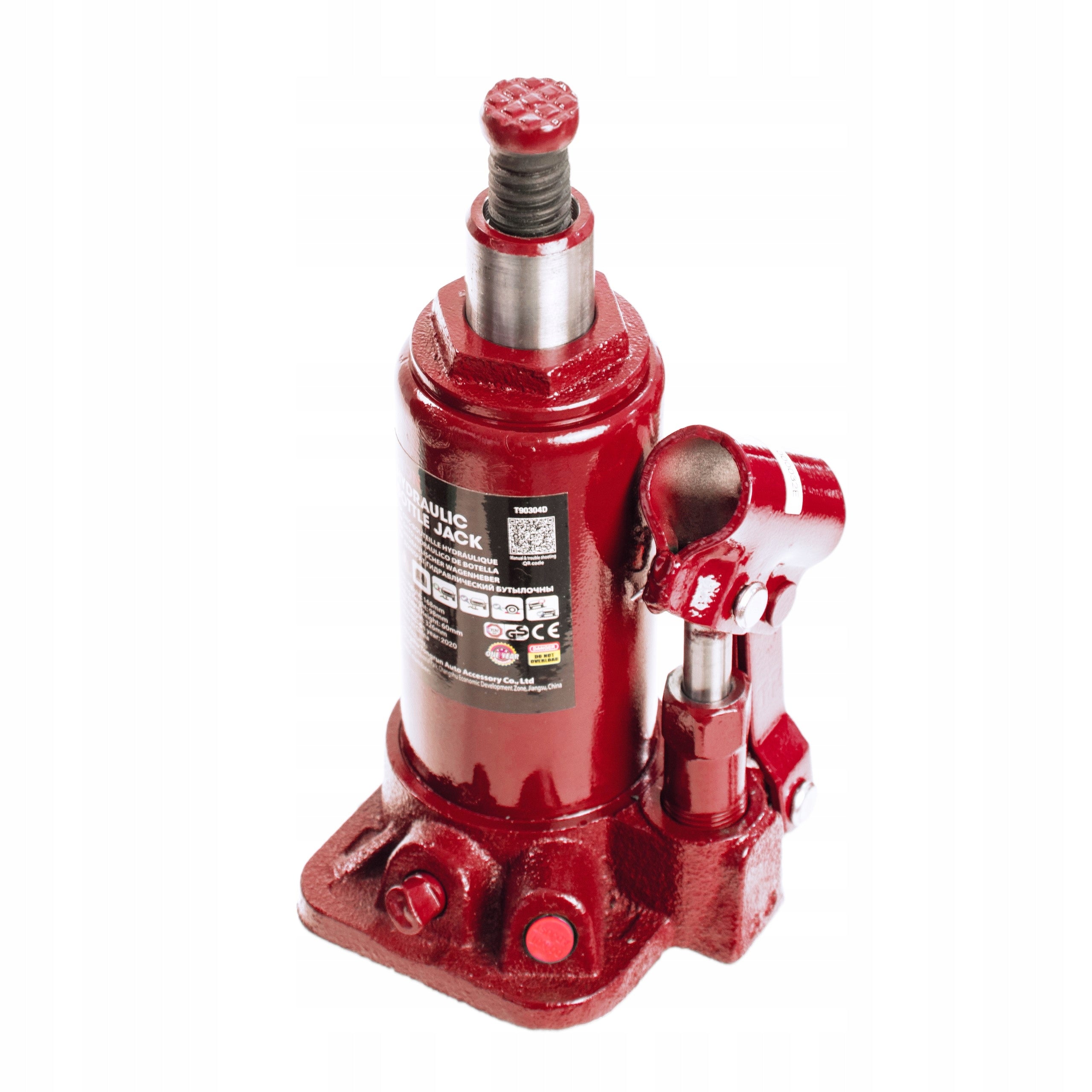 HYDRAULIC BOLLARD LIFT WITH LEVER VALVE MAGNUM 3 TONS Minimum lifting height 160 mm