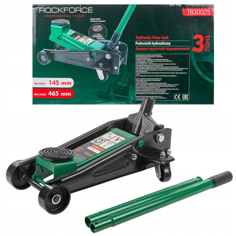 HYDRAULIC CAR LIFT FROG 3T 3000kg 145-465MM