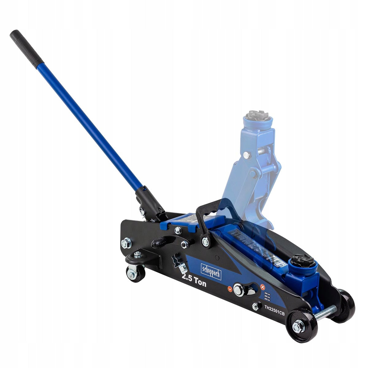 HYDRAULIC CAR LIFT LEVER FROG 2,5T 140-387 mm Manufacturer code 65256