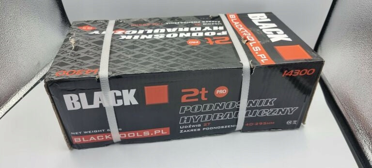 HYDRAULIC LIFT 2T BLACK 14300 RECOMMEND Manufacturer code 14300