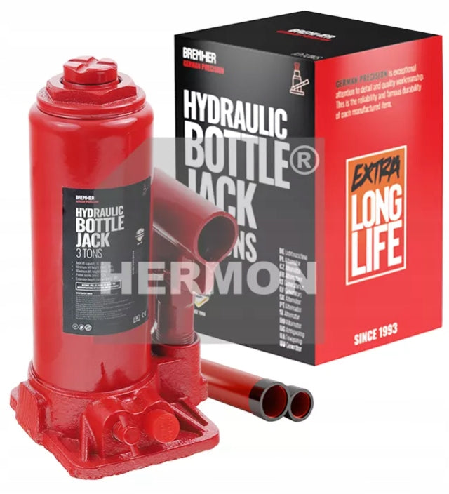 HYDRAULIC LIFT 3T, 1-PISTON HMIN=195MM, HMAX=380MM