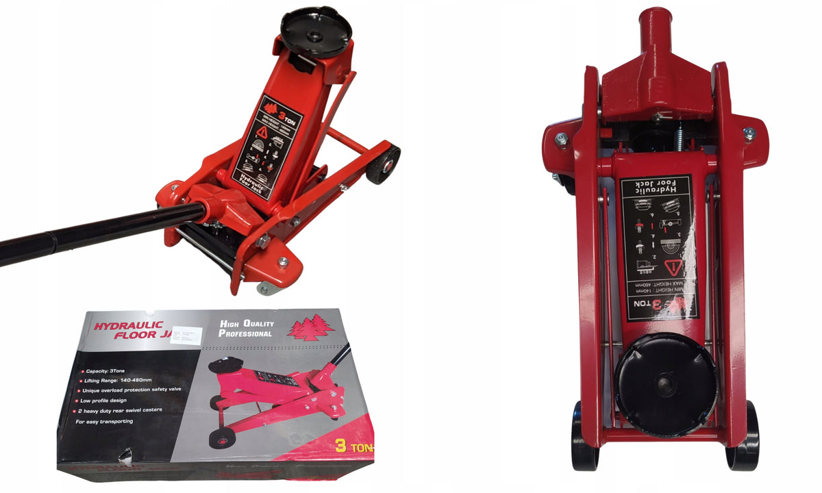 HYDRAULIC LIFT 3T "FROG" min.13cm/max50cm * Brand HT
