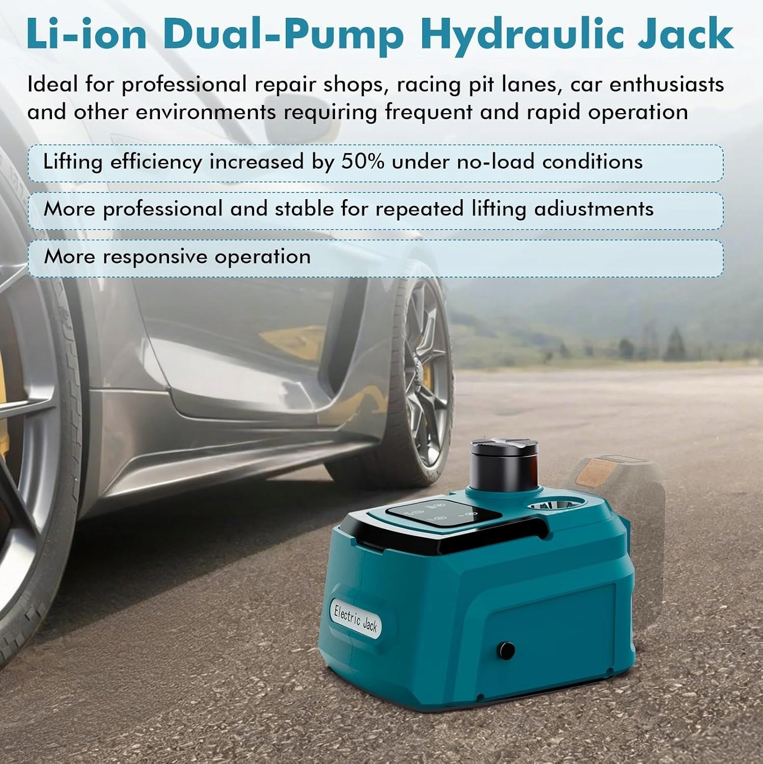 HYDRAULIC LIFT 5T ELECTRIC LED 15,5-45CM AUTO Brand IR